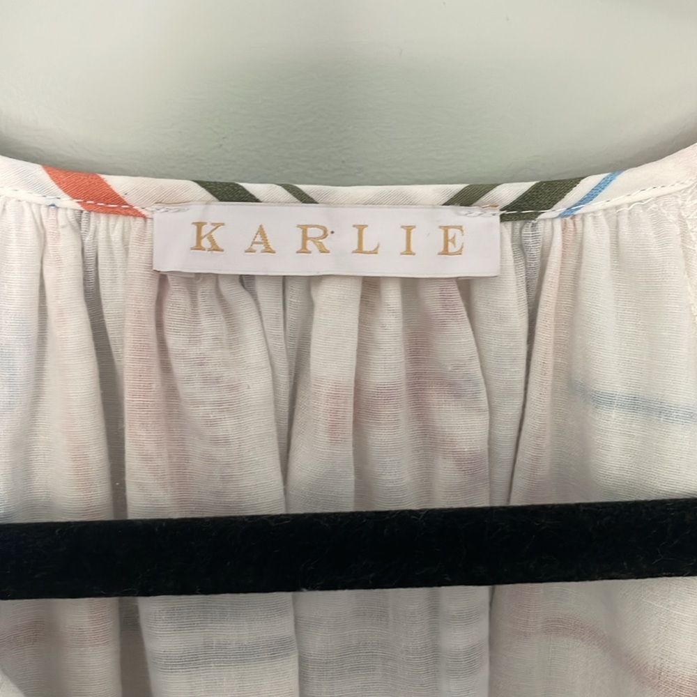 Karlie capri coast novelty print seashell palm tree lobster  mini dress - Picture 4 of 12
